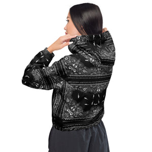 Fossa Black Paisley windbreaker